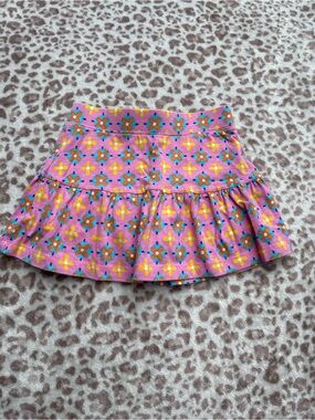 JK Size 2T Pink Floral Print Girls Skirt